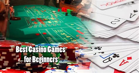 good casino games for beginners